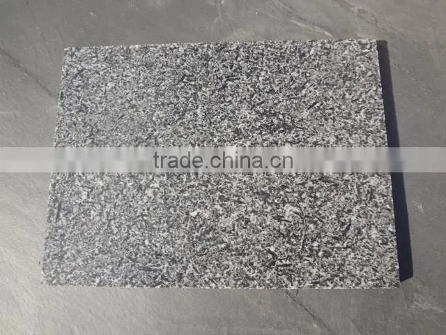 black polished granite mortar and pestle