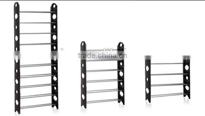 Oval Folding Rotating Shoe Rack