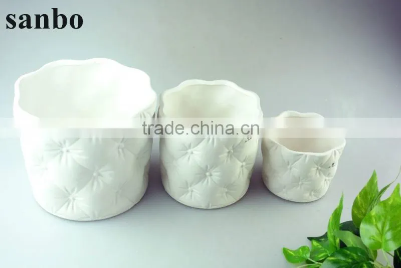 Hot Sale Personalized Wholesale Can Shape New Designed Ceramic Flower Vase and Flower Pot