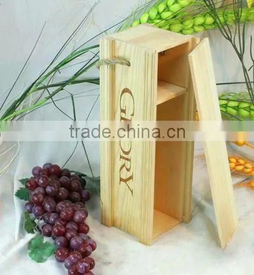 2015 unfinished round wine box with apron