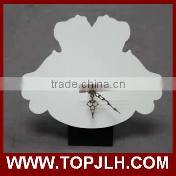 Heat transfer printed MDF wall clock 8 '' wooden colck