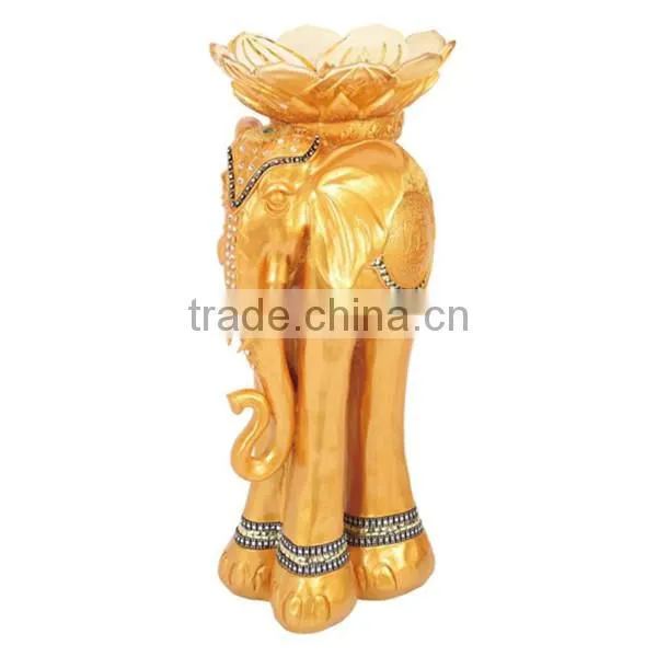 Resin elephants ashtray stand cigar ashtray