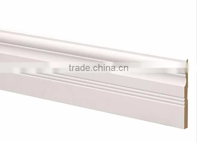 primed decorative mdf skirting board
