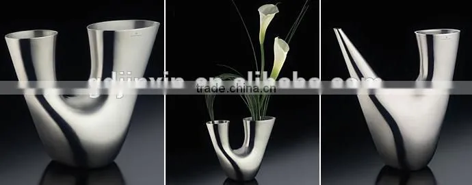JINXIN High Quality Stainless Steel VASE FOR PLANTER