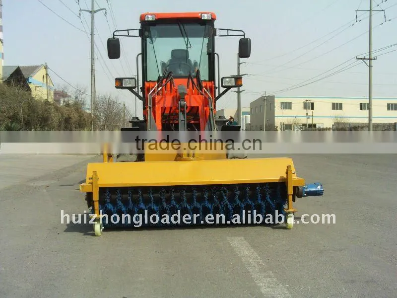 ZL15F wheel loader type road sweeping machine