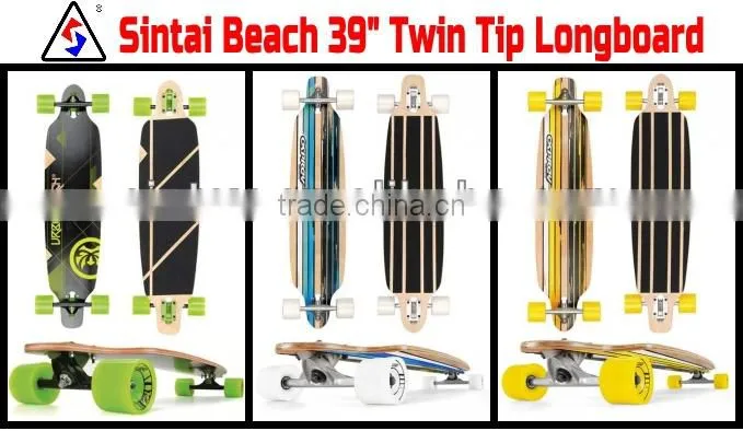 180mm black axis trucks longboard drop through