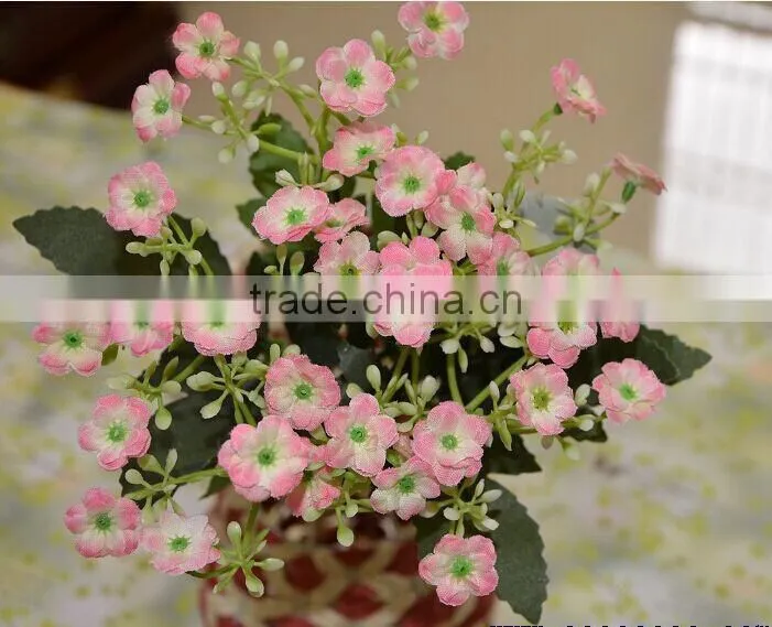 Silk flower bouquet, artificial silk bunch,decorative artificial flower