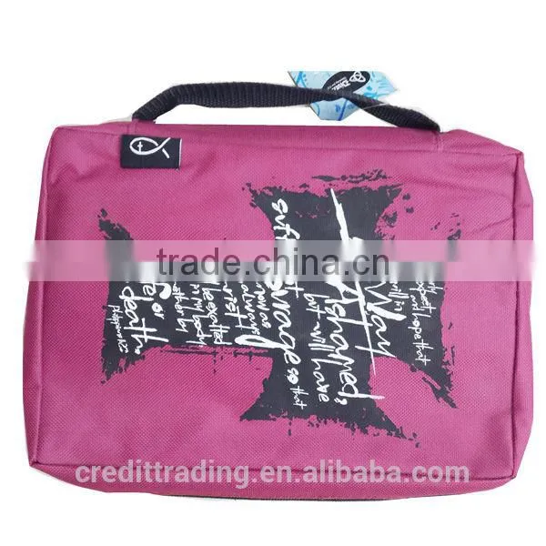 2014 fashion American pattern bible cover / bible bag