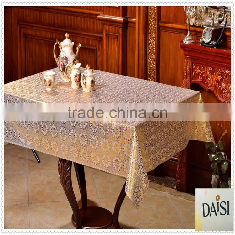 Custom vinyl tablecloths home decorative table cloth wipe easy tablecloths