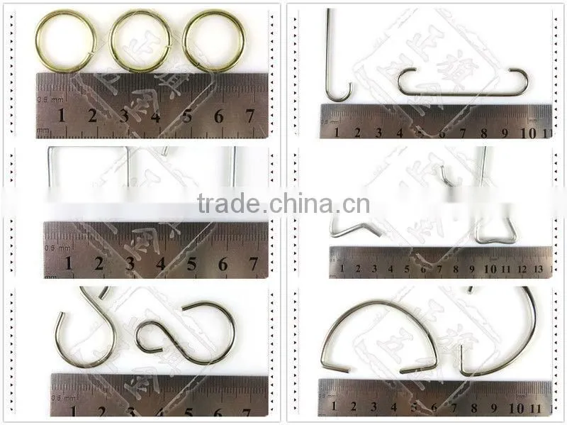 Stainless steel hook S-hook metal hook for packaging accessories