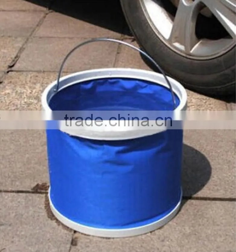 OEM portable foldaway bucket 9L Folding Bucket folding water bucket