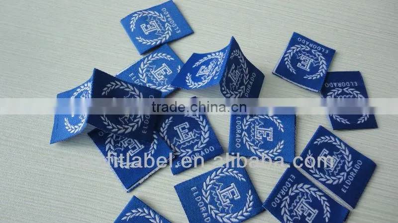 China custom high quality cheap garments woven labels