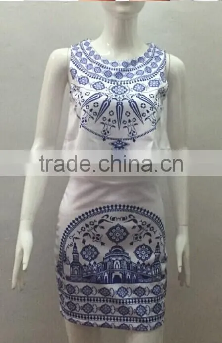 2017 Latest summer pattern for Two Piece Skirt