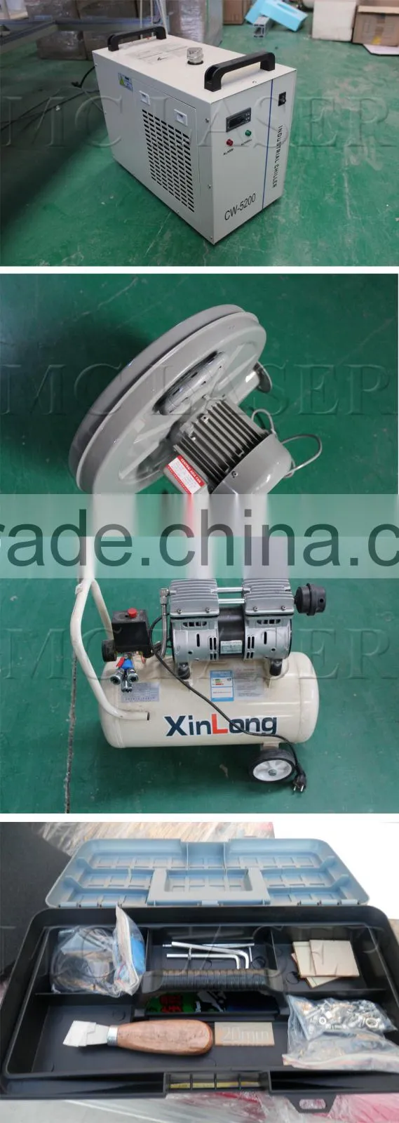 CO2 laser tube cnc hobby metal laser cutting machine MC1325 for sale