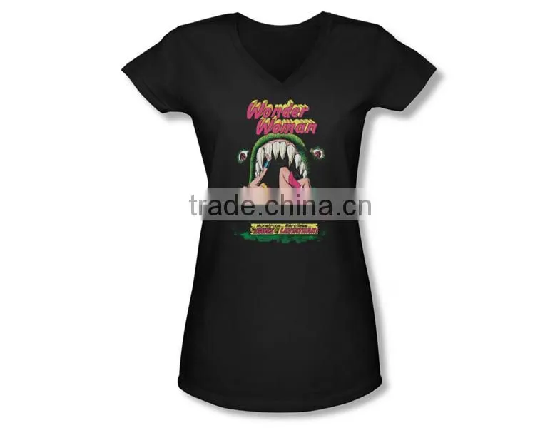 Wonder women newest desing high quality women casual overseas t shirts