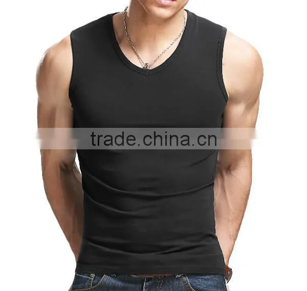 Popular men's tank top wholesale custom tank tops