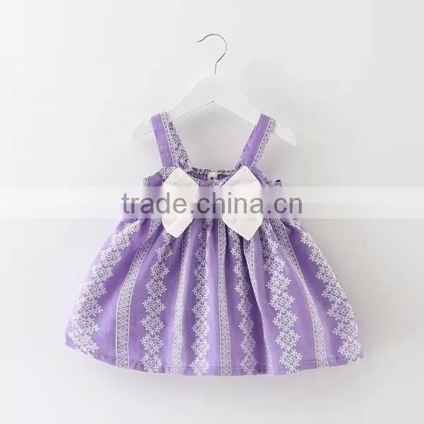 Names of OEM fashion design small girls dress with big bowknot appliqued kids fashion clothes games