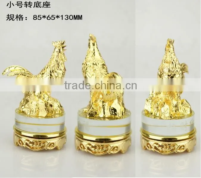2017 High Quanlity Gold plated Chanticleer Trophy for Business Gift
