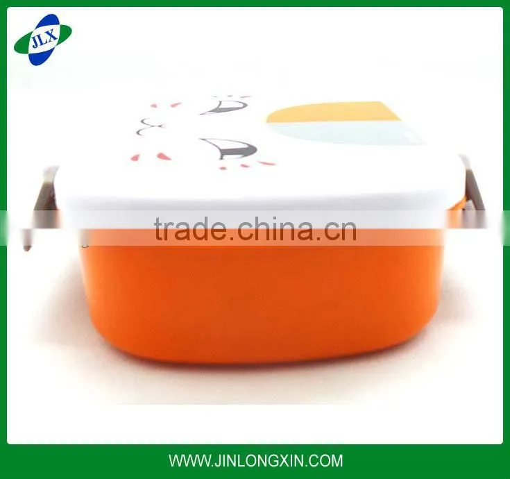 Hot sale white checkered lunch box