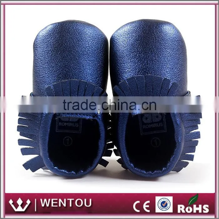 Wholesale Personalized Leather Baby Moccasins