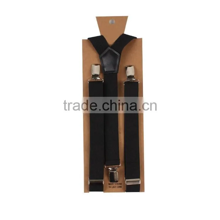 Clip-on Belt Adjustable Mens Women Elastic Braces Suspenders Y-Back 2017