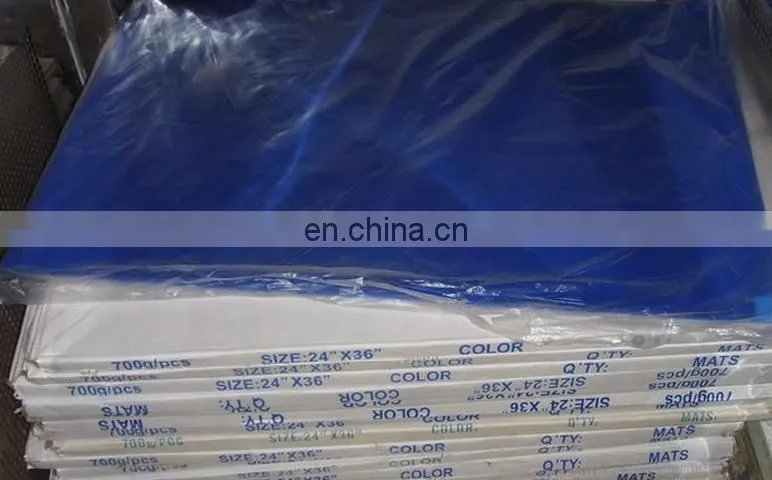 Wholesale cleanroom peelable mat high quality antistatic esd sticky mat C0201