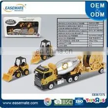 New style product alloy free wheel engineering truck set toys for sales