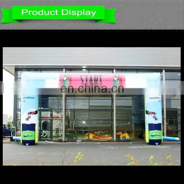 full printed inflatable start and finish arch