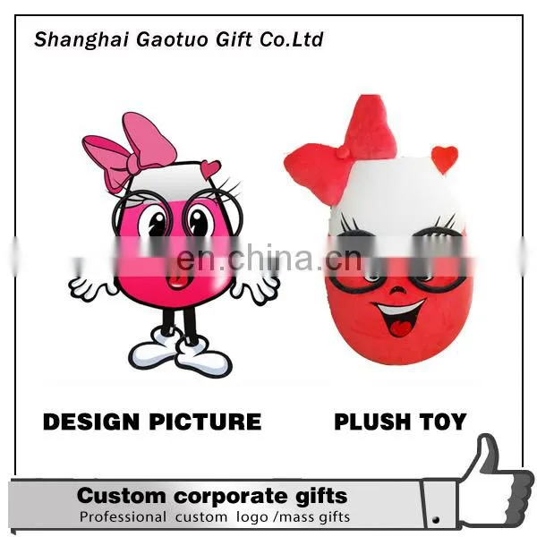 new design promotion stuffed animals cow doll custom plush toy