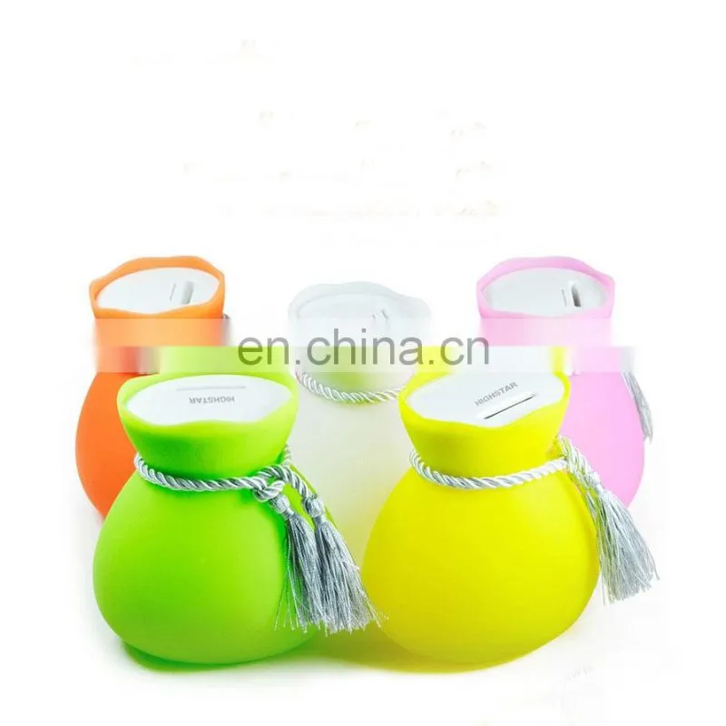 2017 Hot selling night lamp colorful piggy bank lamp night light