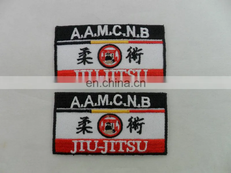 wearable uniform jiu jitsu patches