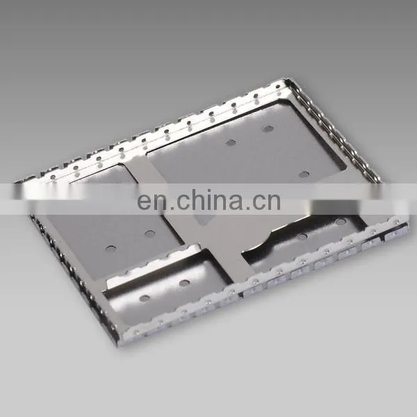 Custom shape EMI screening box for electronic parts