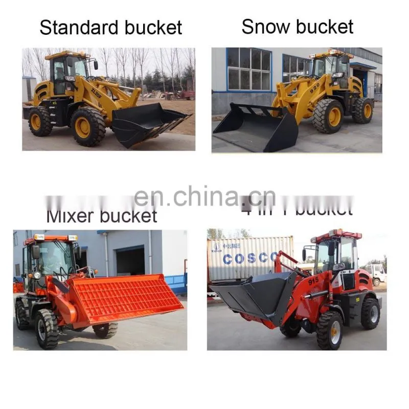 new 2000kgs mini ZL20 wheel loader
