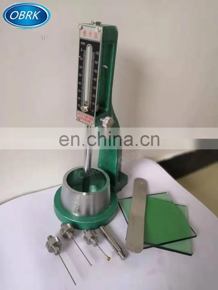 Cement Vicat Needle Apparatus With Dashpot