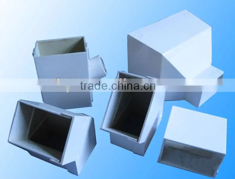 High quality plastic rainwater gutter pipes and fittings FRP