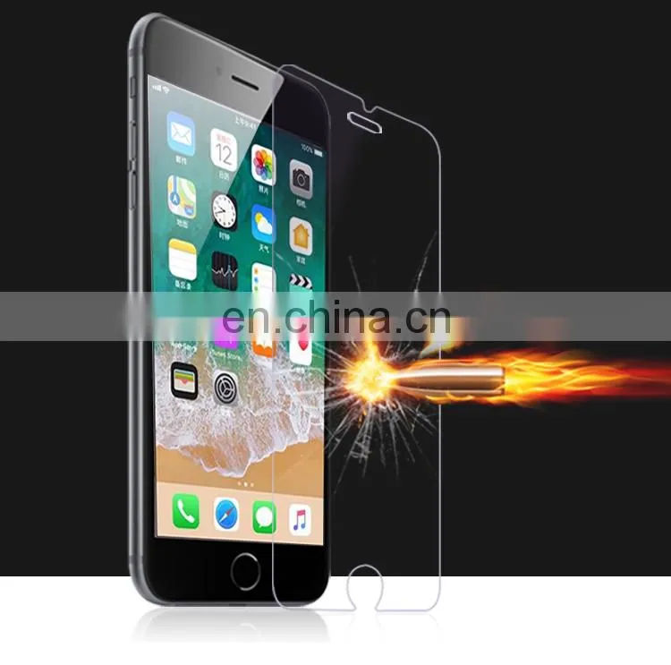 Popular Product 2.5D 9H Mobile Phone Tempered Glass Screen Protector Film for Iphone 6 6s 7 8 X XS plus 11 Pro Max