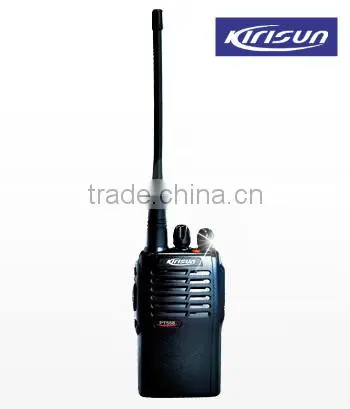 Kirsun PT558 uhf portable police walkie talkie Emergency Alarm Professional Two-Way Radio