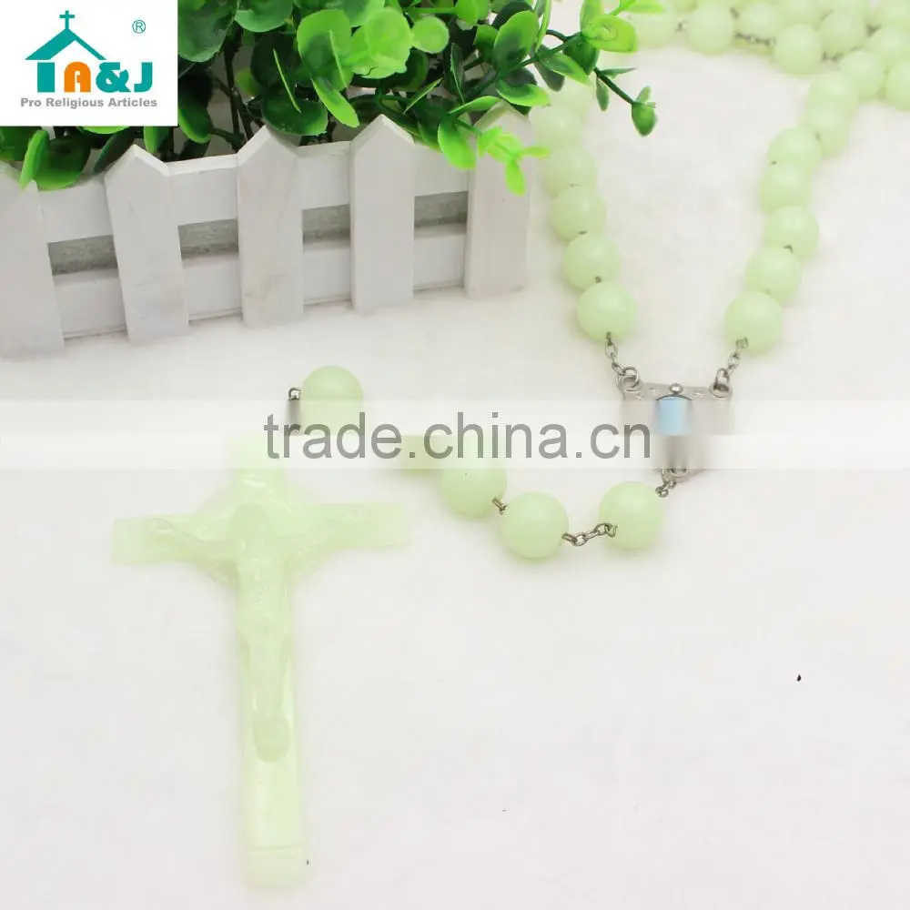 Alibaba Trade Assurance Supplier luminous bead rosary Hot Sale cheap