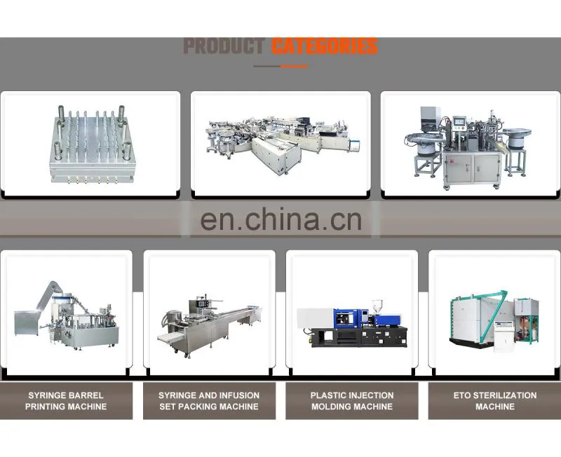 disposable and infusion syringe automatic soft blister packing machine with auto loaders