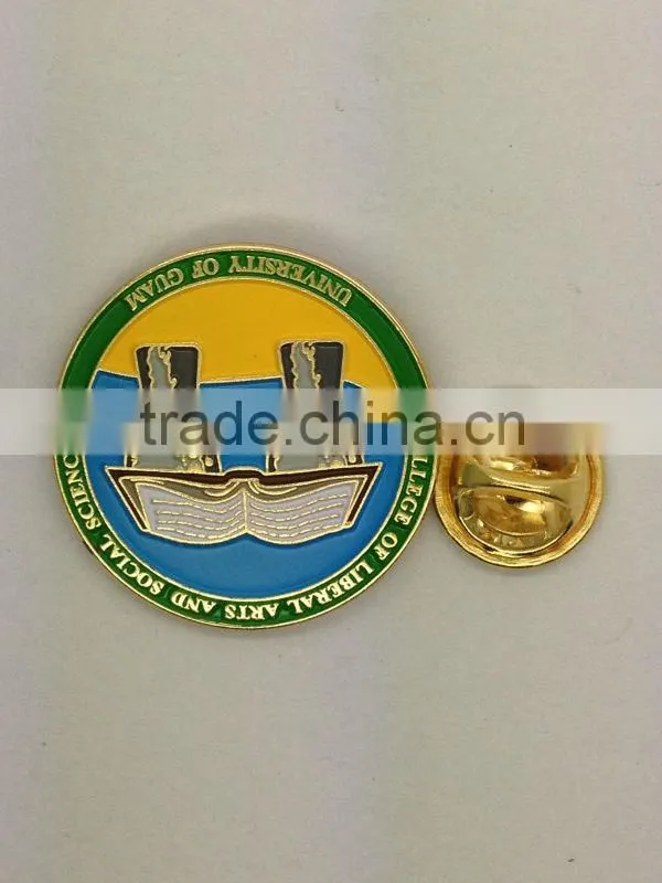 2014 Custom Soft Enamel Metal Badge /Custom lapel pins