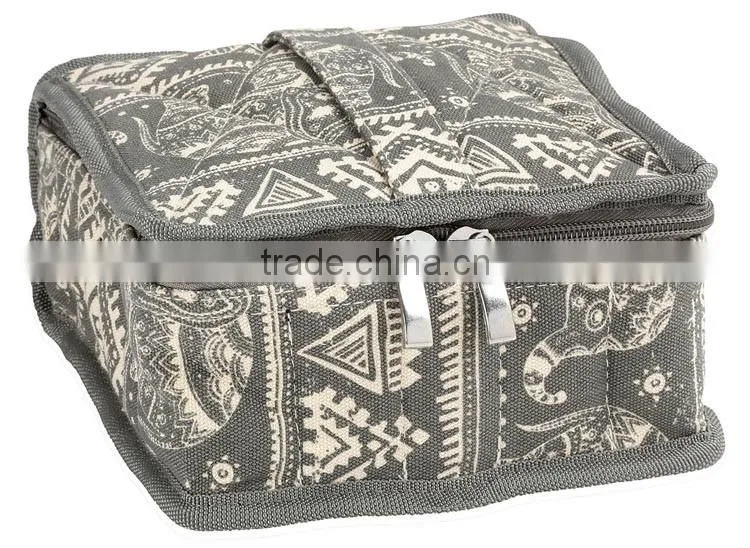 professiona 30 bottles Soft canvas essential travel case,soft essential oil carrying case,special design essential oil carry bag