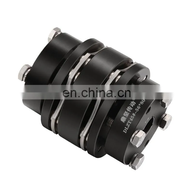 Original DLZT 45# steel 8 screws double diaphragms locking assemblies high rigidity coupling