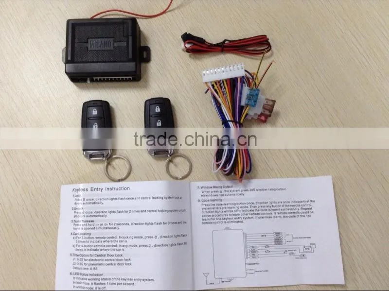 Best selling keyless go system keyless entry system manufacturer from China