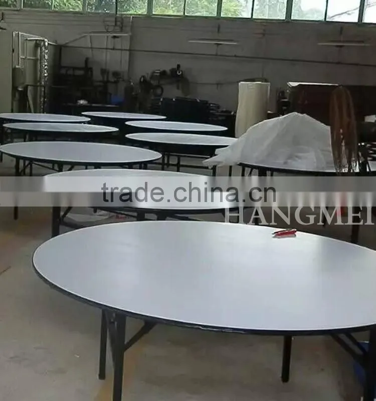 metal frame round table for hotel