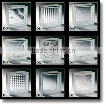 Colored Glass Brick for Decoration for bar with ISO Certificate