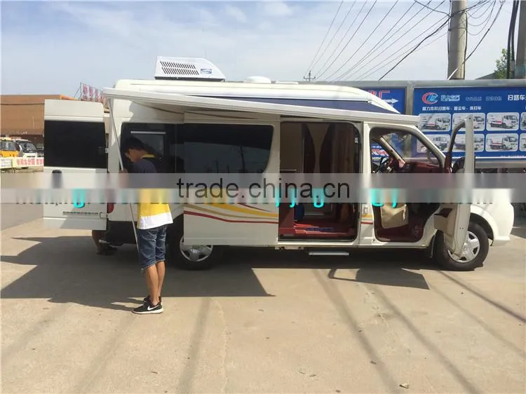 Dongfeng mobile caravan car,mobile home caravan,touring caravan truck for sale