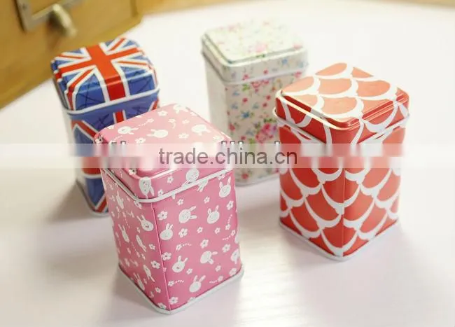 Small gift tin can design