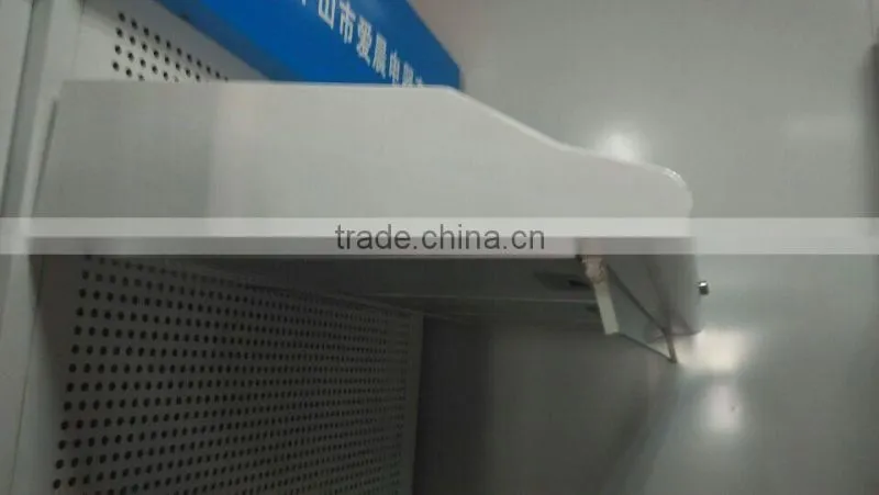 Auto clean Glass kitchen exhaust range hood