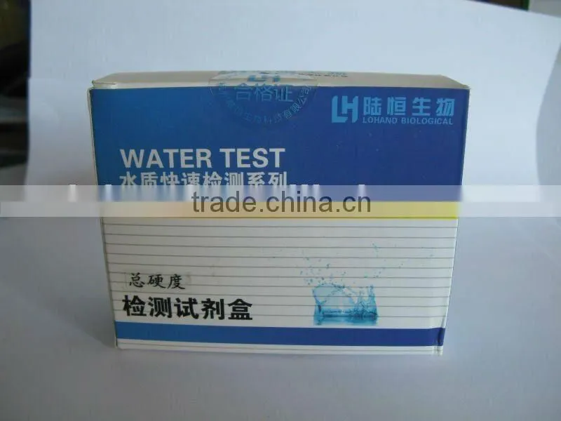 Hotsale low cost water test total hardness of water test kit