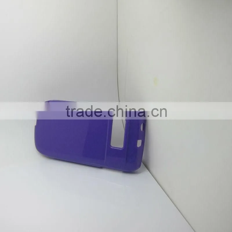 Cheap solid color soft TPU mobile phone protecting cover for Nokia E6